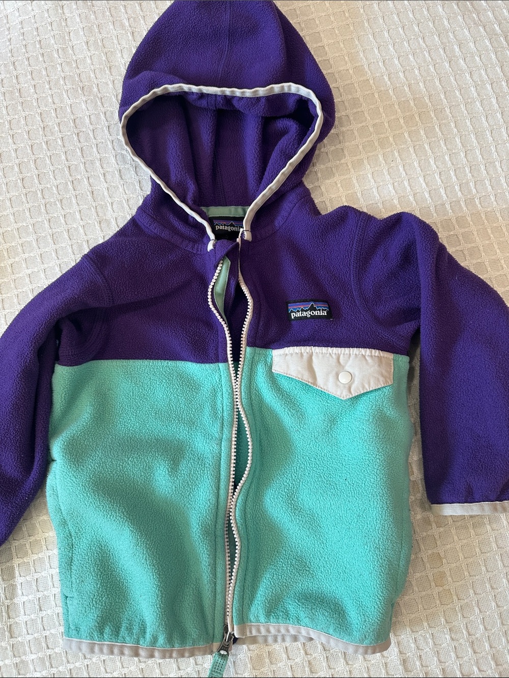 Patagonia lightweight Hooded Fleece Jacket